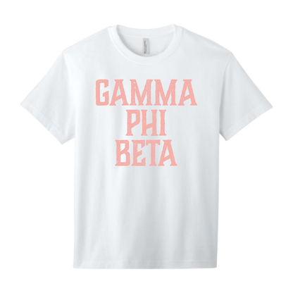 Gamma Phi Beta, Full Name with Texture - Sorority