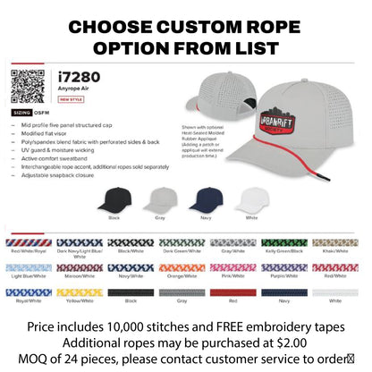 Cap America Anyrope Custom Hats