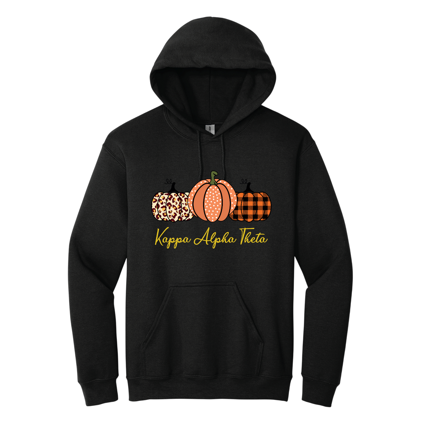 Kappa Alpha Theta, Pumpkin with Full Name - Sorority