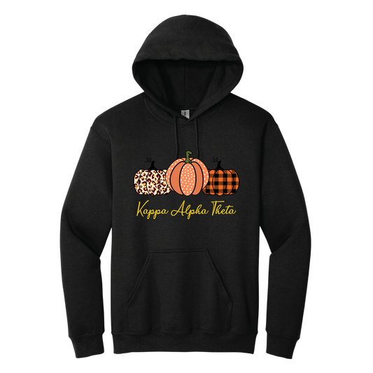 Kappa Alpha Theta, Pumpkin with Full Name - Sorority