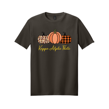 Kappa Alpha Theta, Pumpkin with Full Name - Sorority