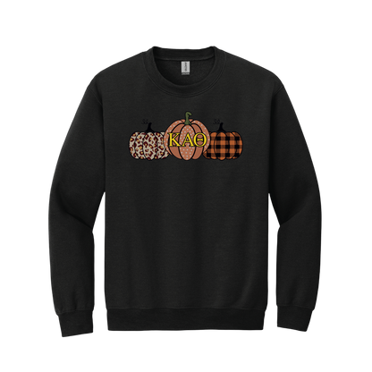 Kappa Alpha Theta, Pumpkin with Greek Letters - Sorority