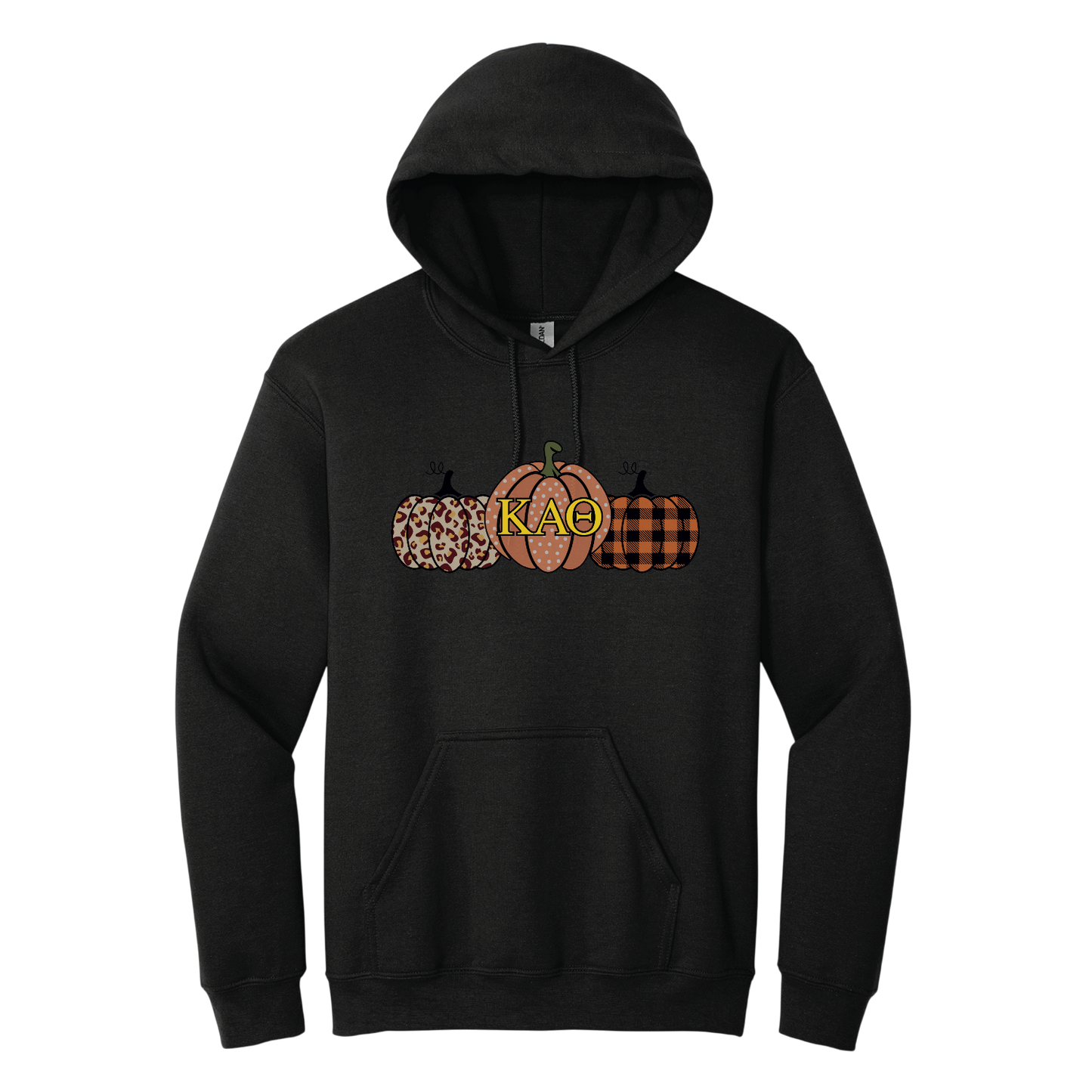 Kappa Alpha Theta, Pumpkin with Greek Letters - Sorority