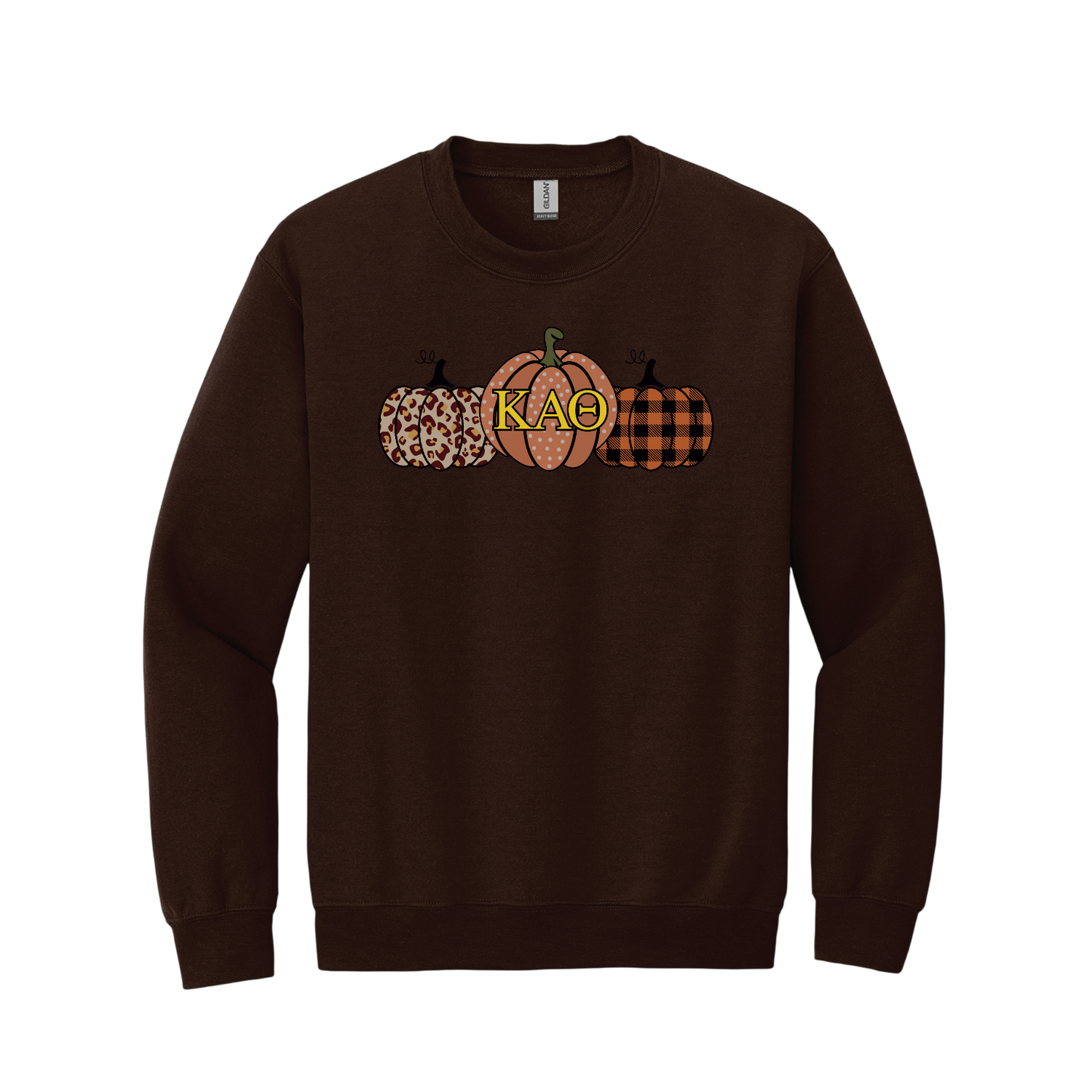 Kappa Alpha Theta, Pumpkin with Greek Letters - Sorority