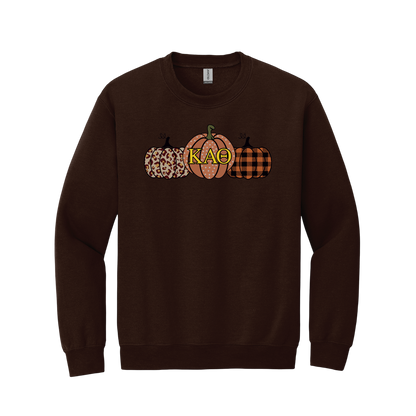 Kappa Alpha Theta, Pumpkin with Greek Letters - Sorority