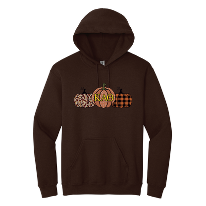 Kappa Alpha Theta, Pumpkin with Greek Letters - Sorority