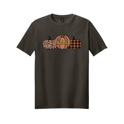 Kappa Alpha Theta, Pumpkin with Greek Letters - Sorority