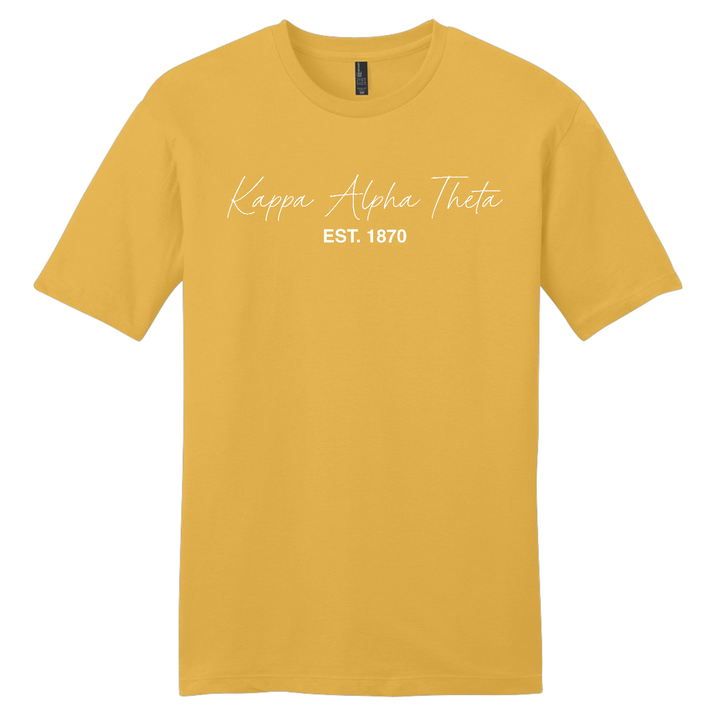 Kappa Alpha Theta, Script Est. Tee - Sorority