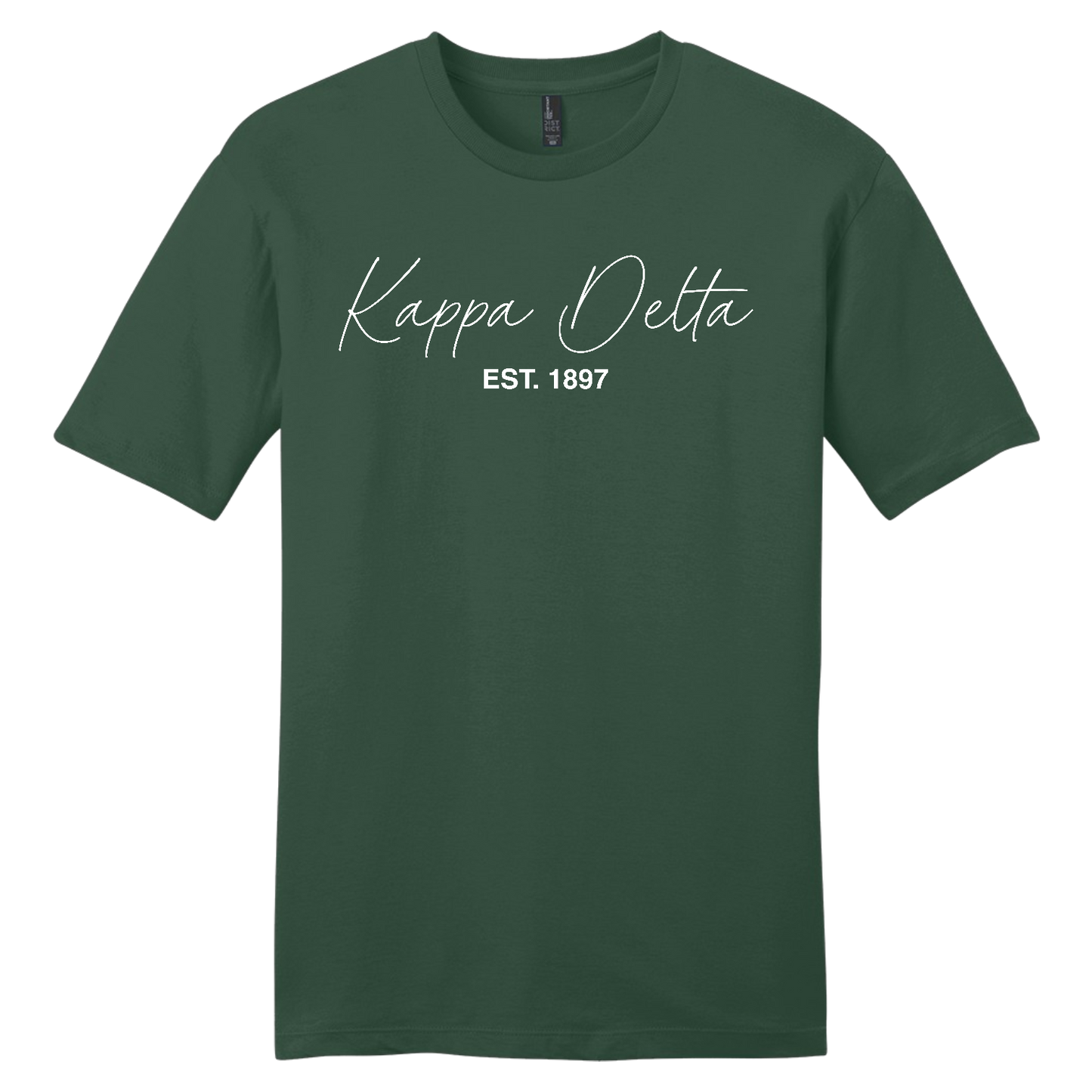 Kappa Delta, Script Est. Tee - Sorority