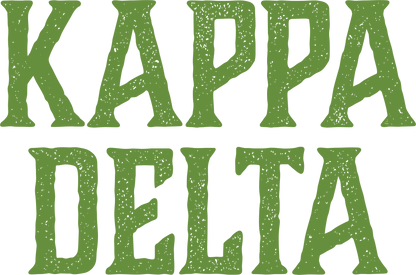 Kappa Delta, Full Name with Texture - Sorority