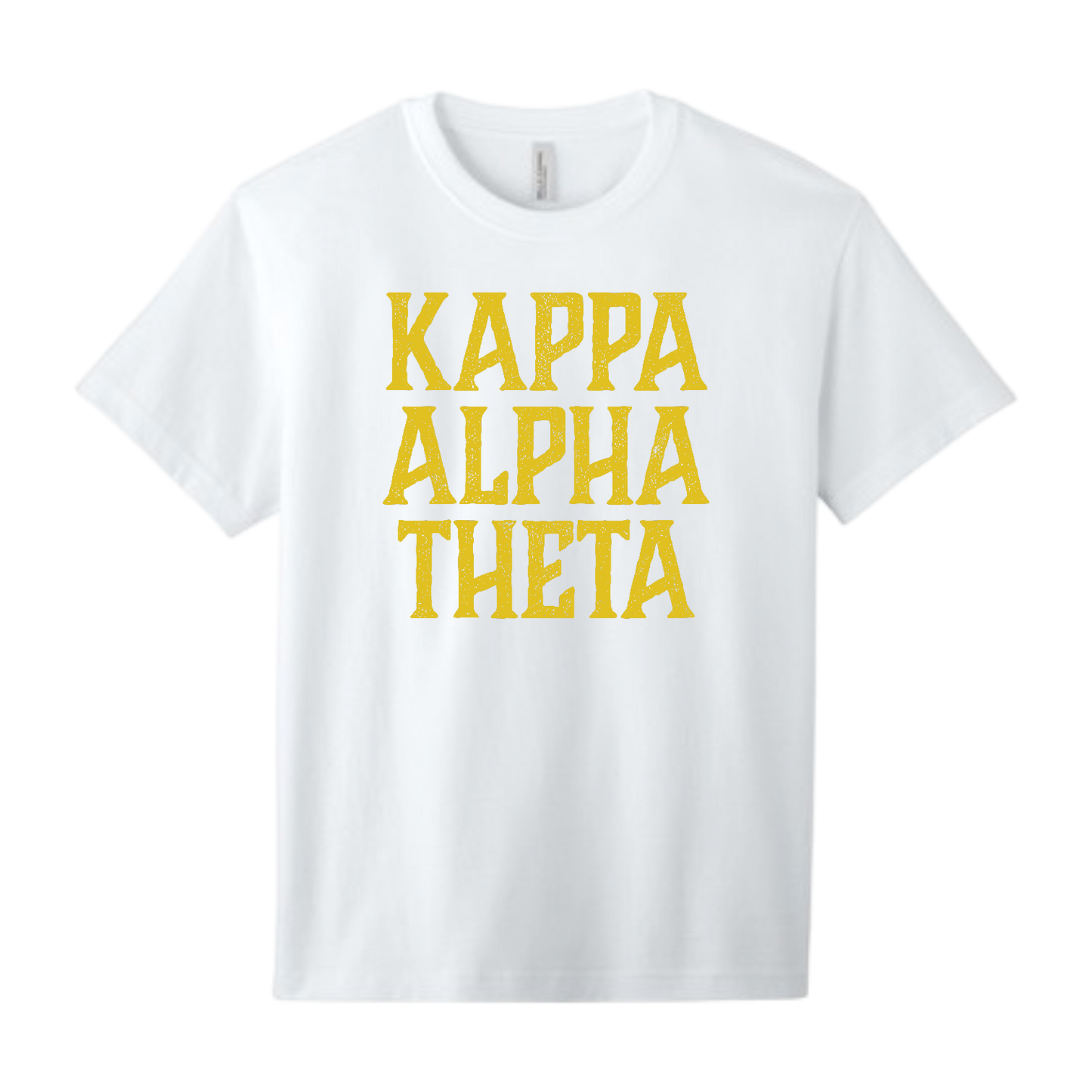 Kappa Alpha Theta, Full Name with Texture - Sorority