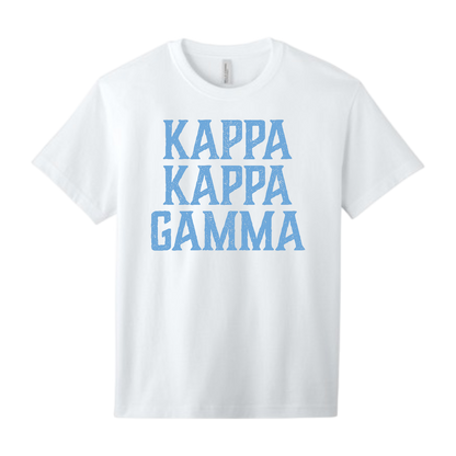 Kappa Kappa Gamma, Full Name with Texture - Sorority