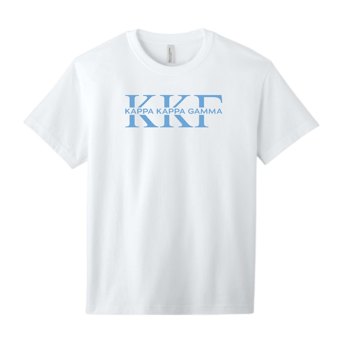 Kappa Kappa Gamma, Split Greek Letters Tee - Sorority