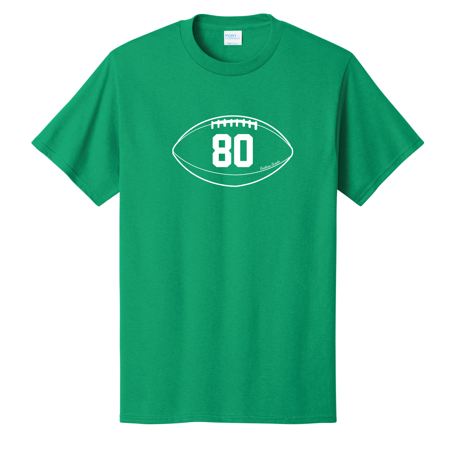 Gridiron Greats T-Shirt, White Print - TFC