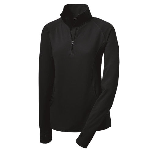 Sport-Tek® Women's Sport-Wick® Stretch 1/4-Zip Pullover