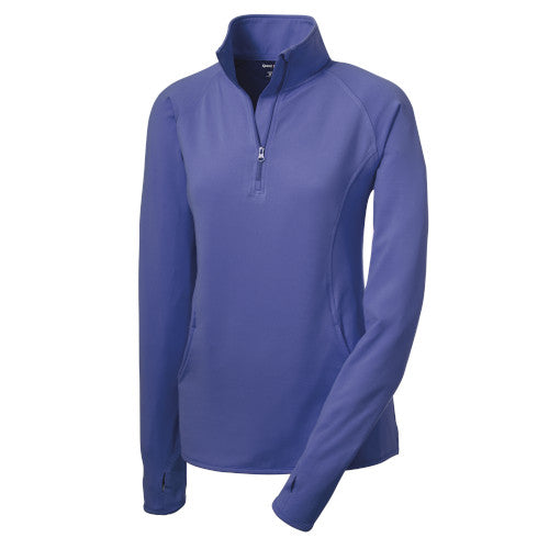 Sport-Tek® Women's Sport-Wick® Stretch 1/4-Zip Pullover