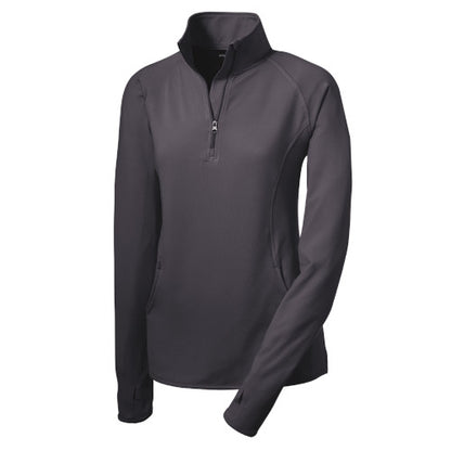 Sport-Tek® Women's Sport-Wick® Stretch 1/4-Zip Pullover