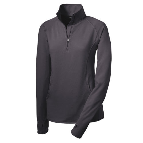 Sport-Tek® Women's Sport-Wick® Stretch 1/4-Zip Pullover