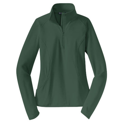 Sport-Tek® Women's Sport-Wick® Stretch 1/4-Zip Pullover