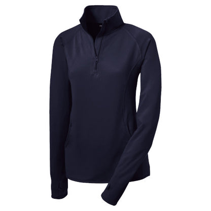 Sport-Tek® Women's Sport-Wick® Stretch 1/4-Zip Pullover