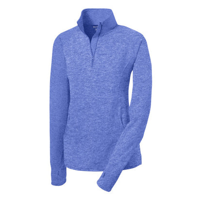 Sport-Tek® Women's Sport-Wick® Stretch 1/4-Zip Pullover