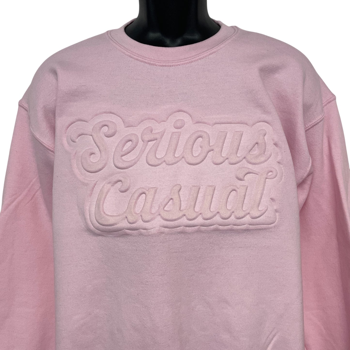 PRE-ORDER Embossed Script - Serious Casual
