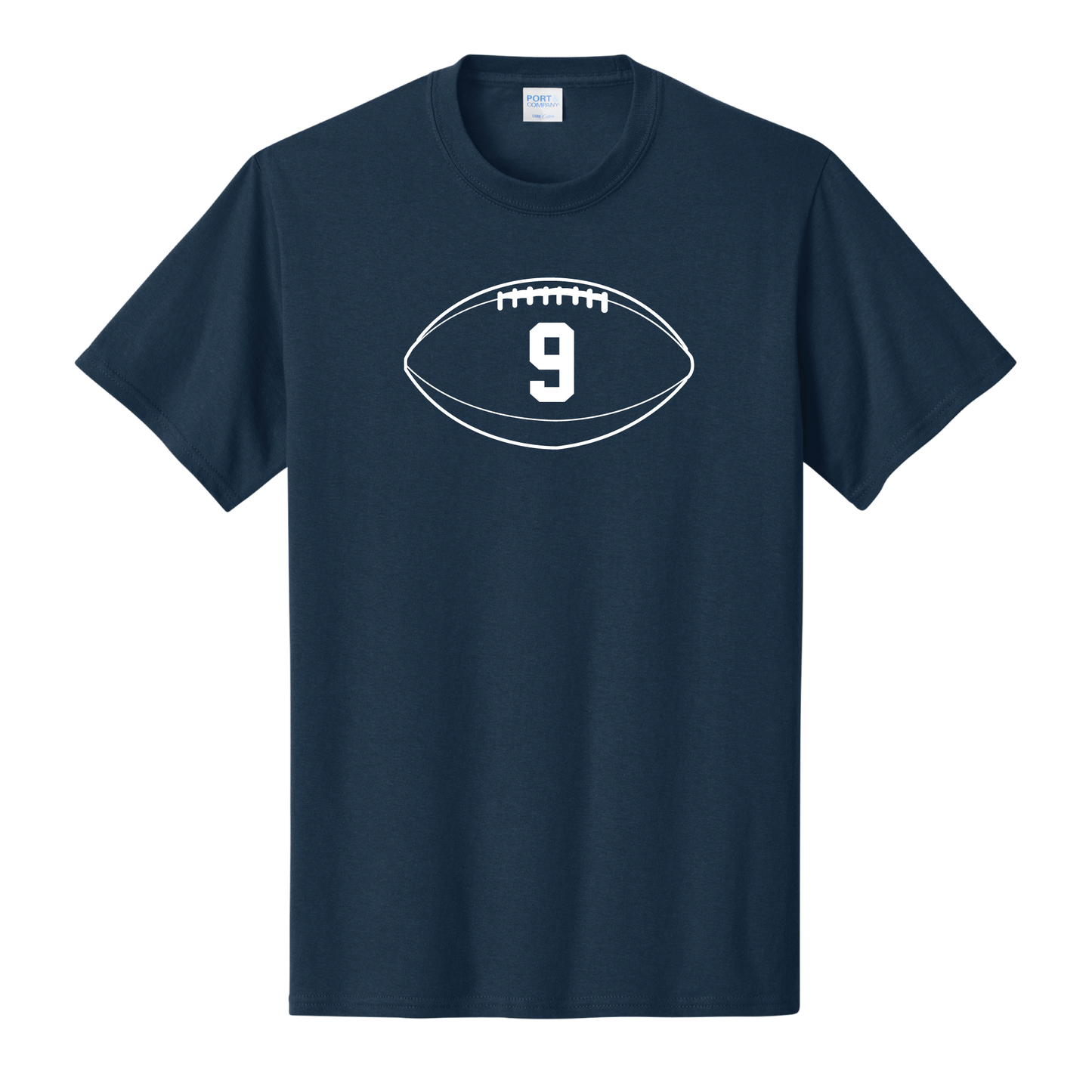 Gridiron Greats T-Shirt, White Print - TFC