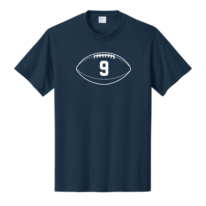 Gridiron Greats T-Shirt, White Print - TFC