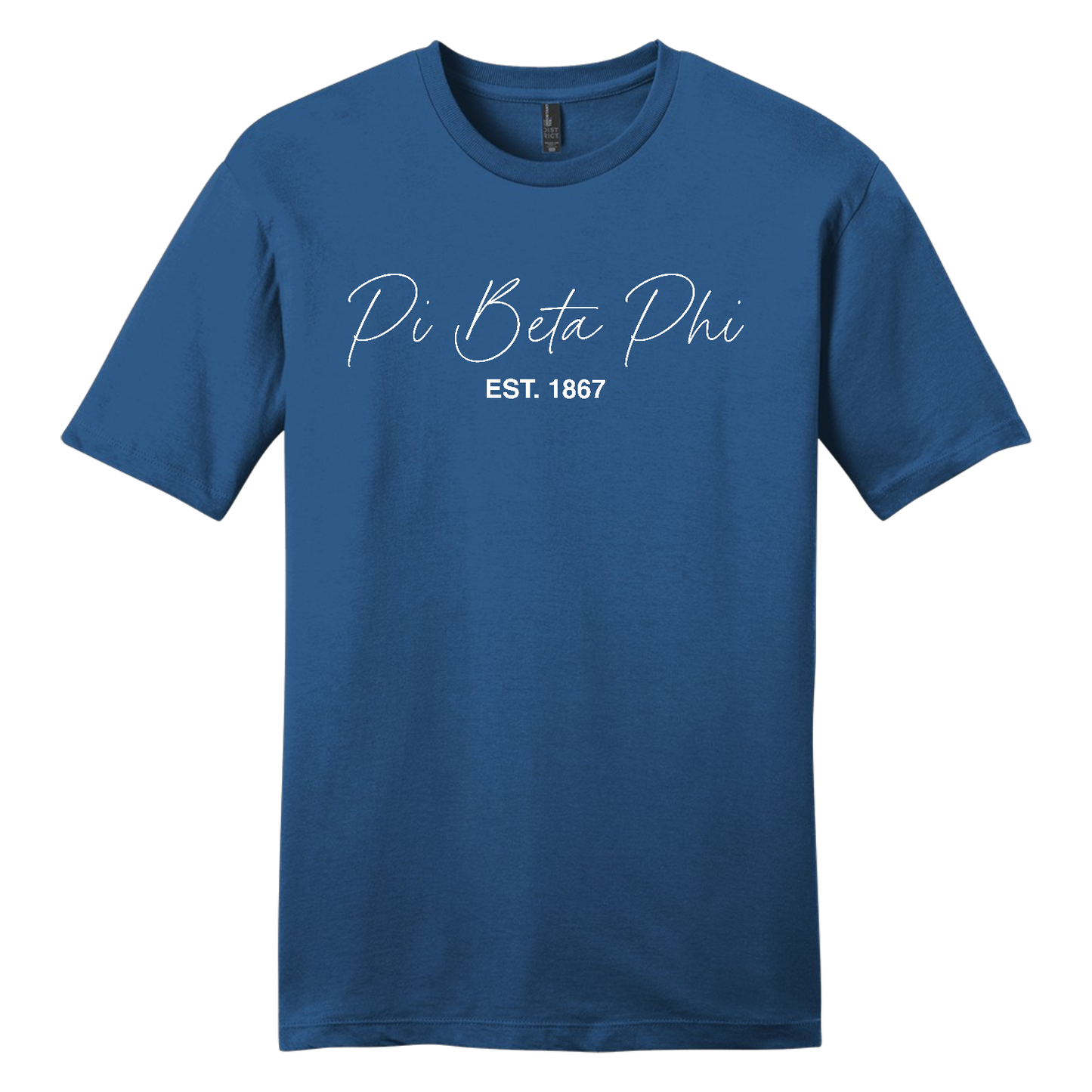 Pi Beta Phi, Script Est. Tee - Sorority