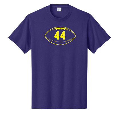 Gridiron Greats T-Shirt, Gold Print - TFC