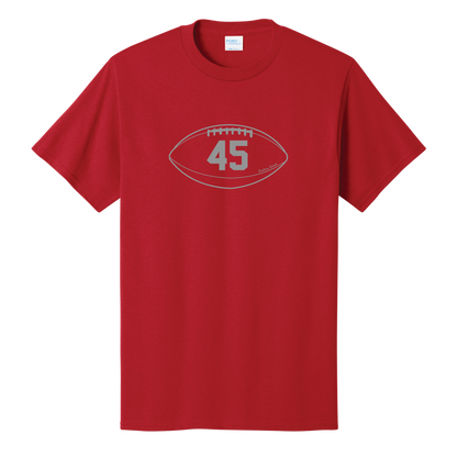 Gridiron Greats T-Shirt, Grey Print - TFC