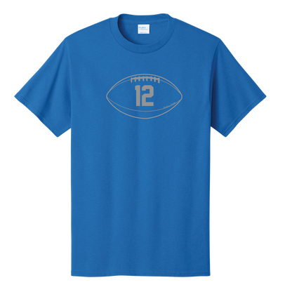 Gridiron Greats T-Shirt, Grey Print - TFC