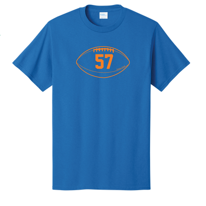 Gridiron Greats T-Shirt, Orange Print - TFC