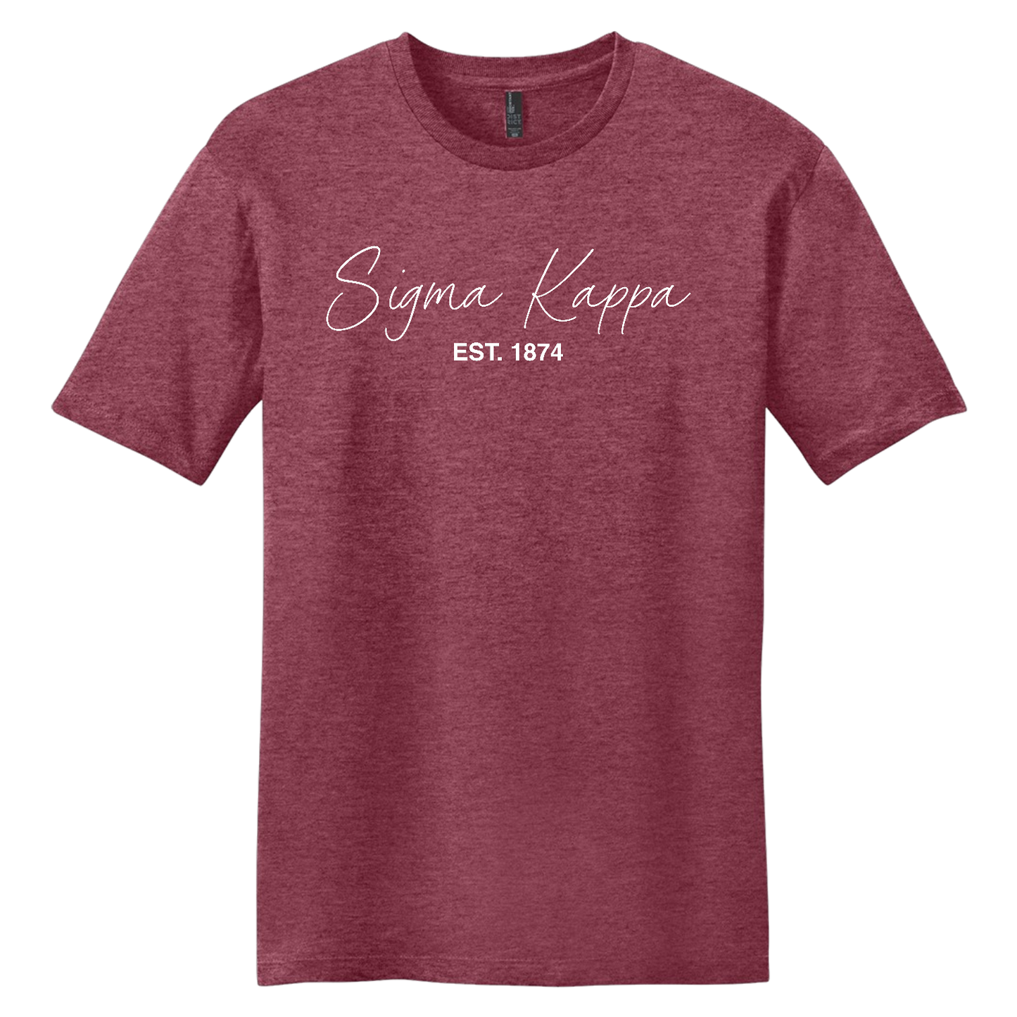 Sigma Kappa, Script Est. Tee - Sorority