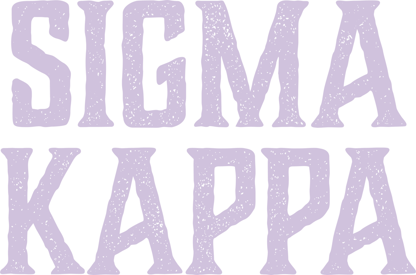 Sigma Kappa, Full Name with Texture - Sorority