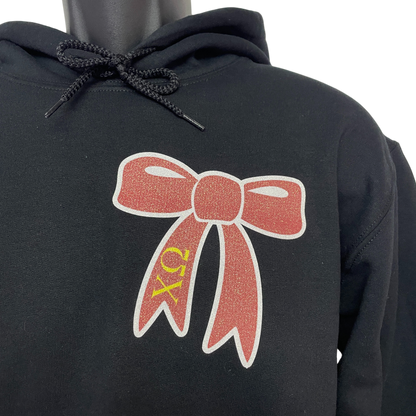 Chi Omega, Glitter Bow - Sorority