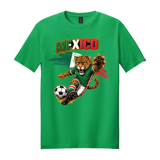 Mexico Jaguar Soccer 2026 Tee