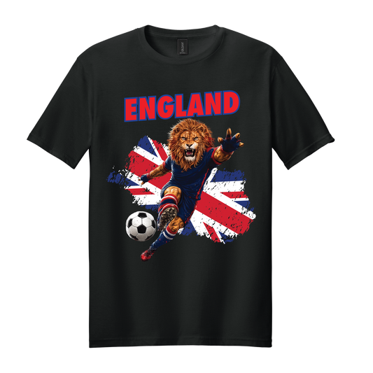 England Lion Soccer 2026 Tee