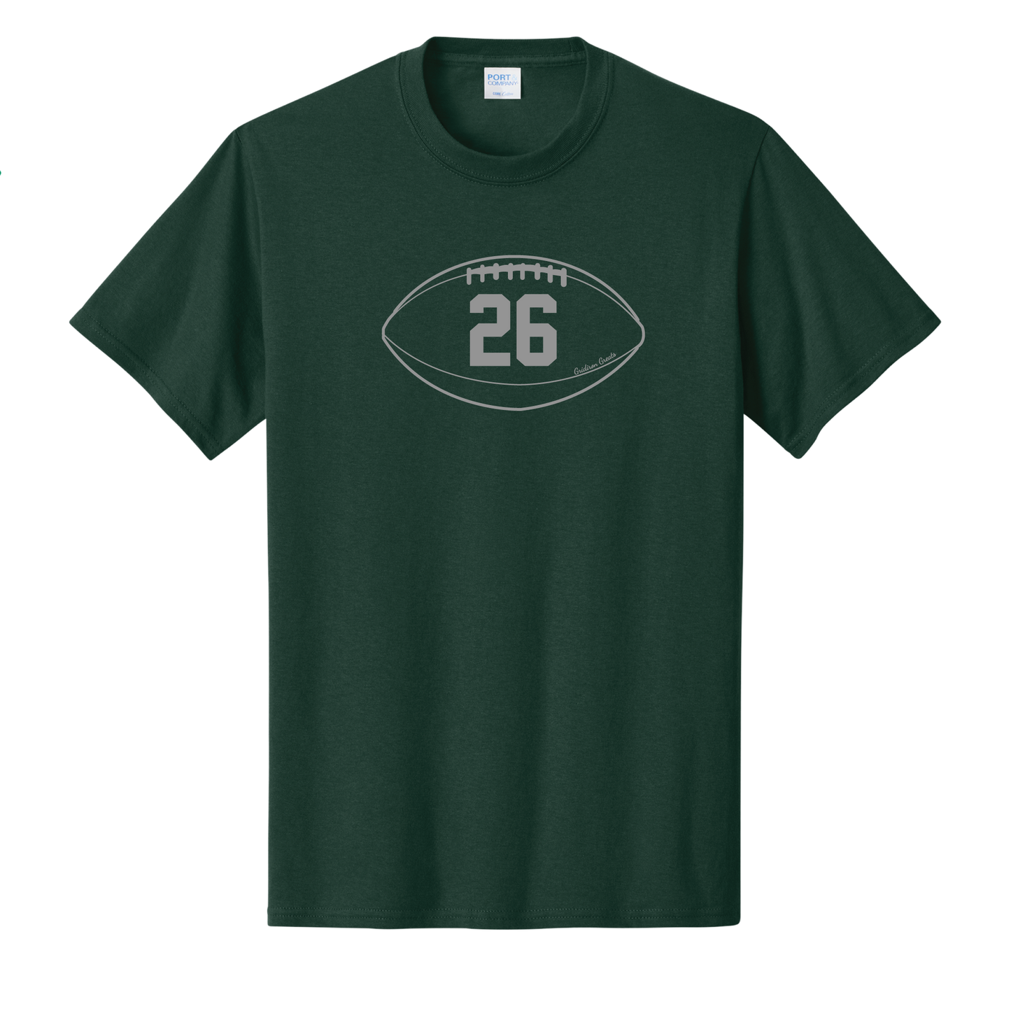 Gridiron Greats T-Shirt, Grey Print - TFC