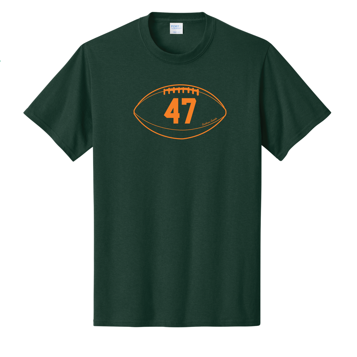 Gridiron Greats T-Shirt, Orange Print - TFC