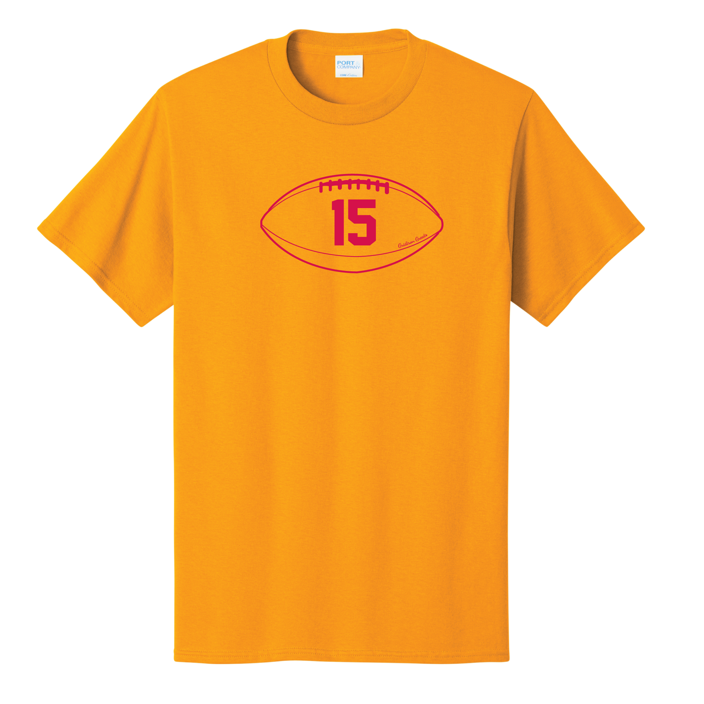 Gridiron Greats T-Shirt, Red Print - TFC