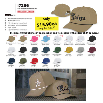 Cap America Icon Performance Rope Cap