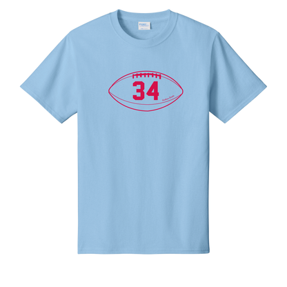 Gridiron Greats T-Shirt, Red Print - TFC