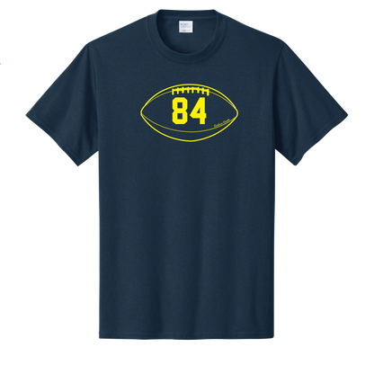 Gridiron Greats T-Shirt, Gold Print - TFC