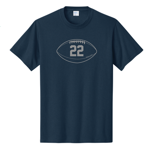 Gridiron Greats T-Shirt, Grey Print - TFC