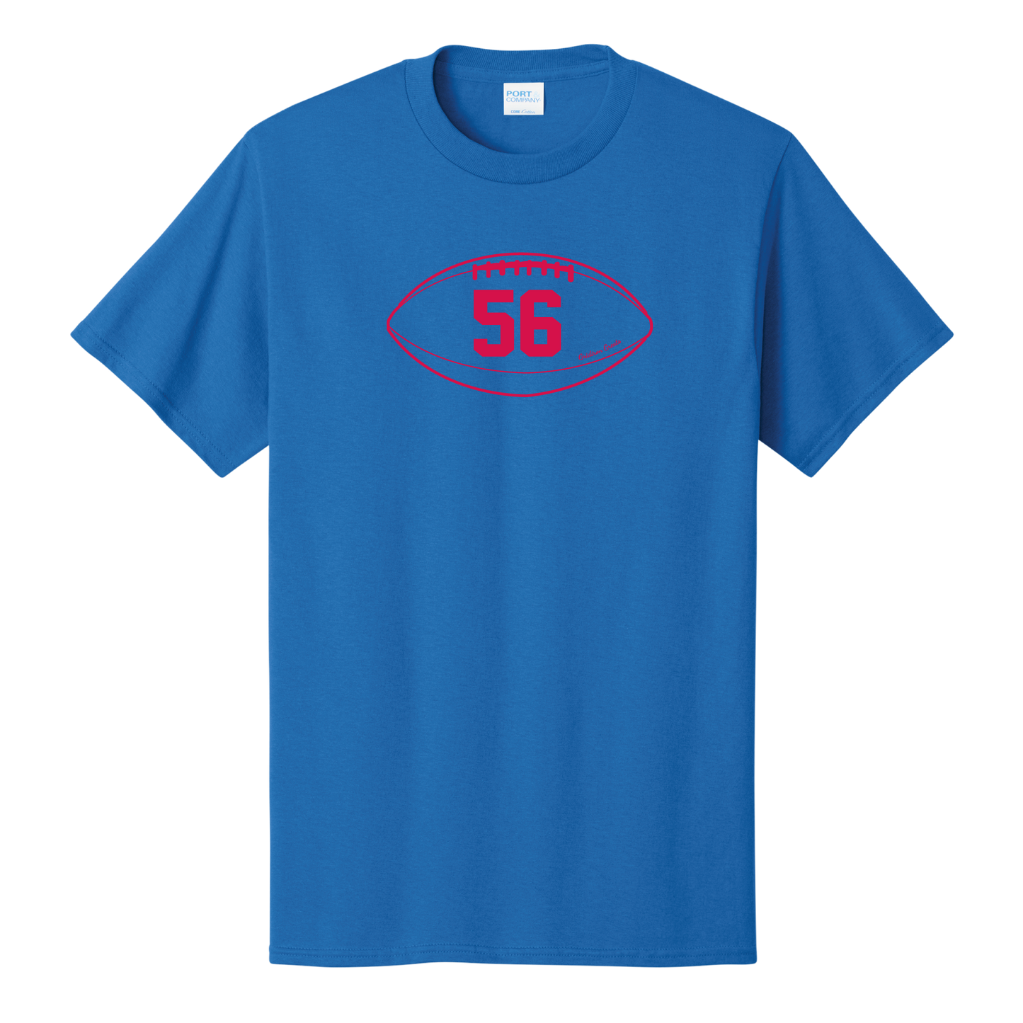 Gridiron Greats T-Shirt, Red Print - TFC