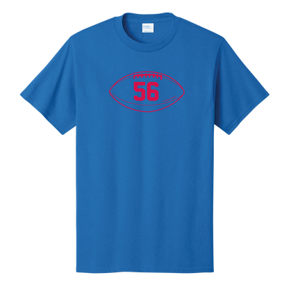 Gridiron Greats T-Shirt, Red Print - TFC